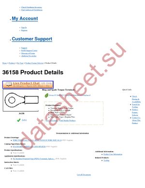 36158 datasheet  